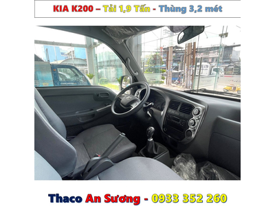 XE TẢI KIA K200 1,9 TẤN MUI BẠT