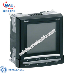 Timer 24h Hager - Model SM102E dòng Push Button