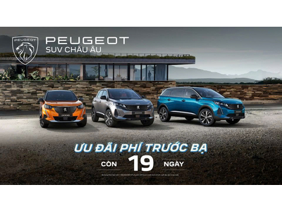 SỞ HỮU BỘ 3 SUV CHÂU ÂU VỚI ƯU ĐÃI 100% LỆ PHÍ TRƯỚC BẠ (*) CHỈ CÒN 19 NGÀY