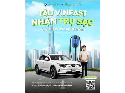 SỞ HỮU VINFAST – NHẬN NGAY TRỤ SẠC TẠI NHÀ CỰC KỲ TIỆN LỢ