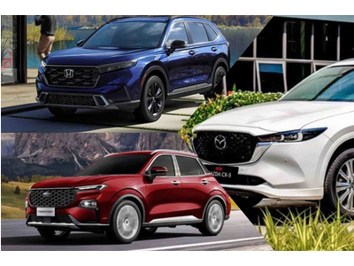 So kè mức tiết kiệm nhiên liệu của Mazda CX-5, Ford Territory và Honda CR-V