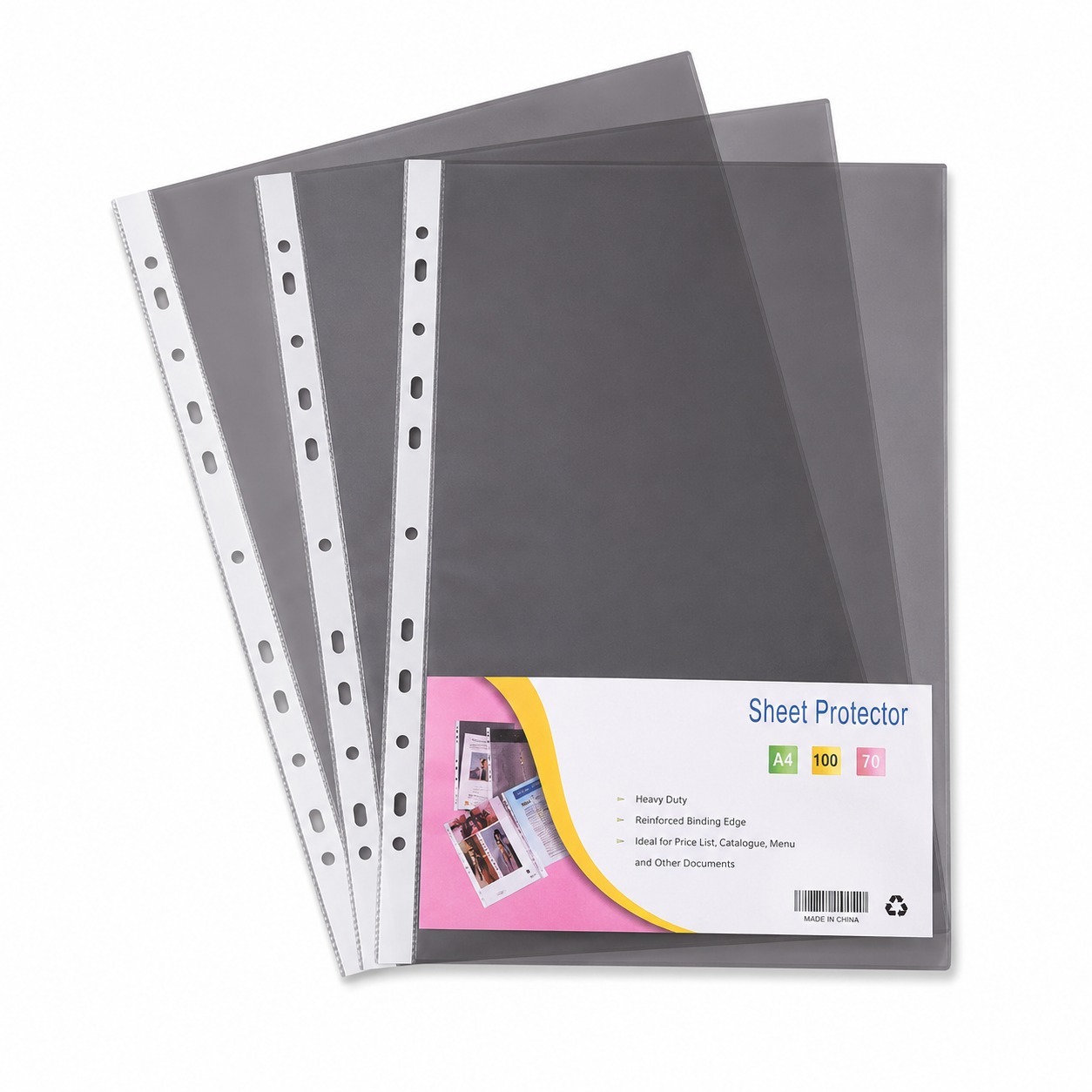 Sơ mi lỗ A4 mỏng 3C TCT-043