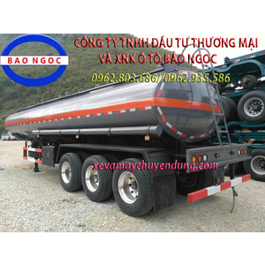 Sơ mi rơ mooc xi téc chở axit axetic