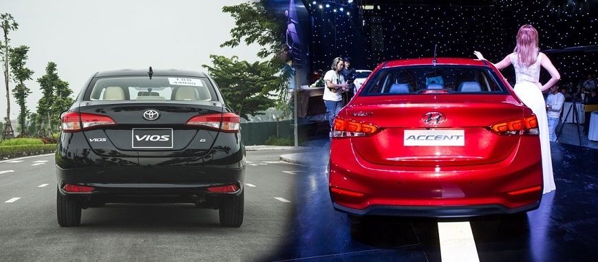 so sánh accent và vios