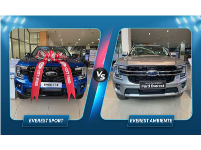 So Sánh Ford Everest Sport Và Ambiente – Nên Mua Bản Nào?
