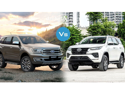 So sánh Ford Everest 2021 với đối thủ Toyota Fortuner 2021 tại thị trường Việt Nam