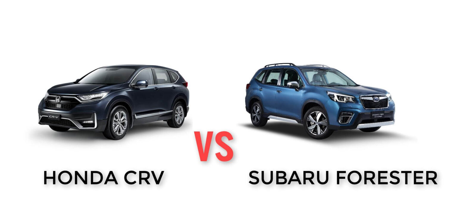 So sánh Subaru Forester 2023 và Honda CRV 2023
