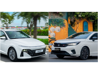 So sánh Hyundai Accent và Honda City trong tầm giá dưới 500 triệu đồng