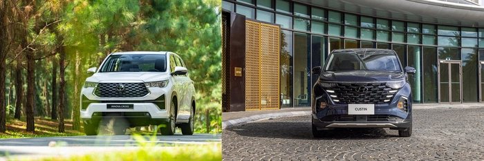 So Sánh Mẫu Xe MPV Cỡ Trung Hyundai Custin và Toyota Innova - Hotline 0334.868.339 Ms.Trang