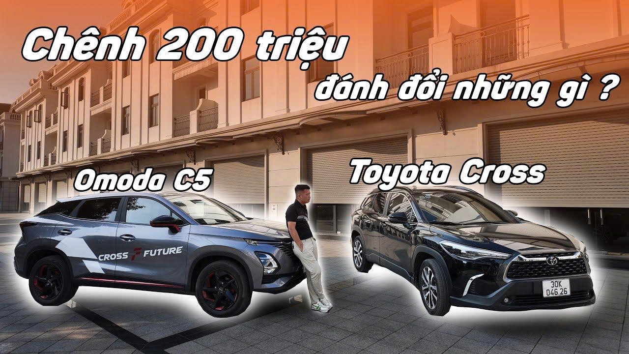 So sánh Omoda C5 và Toyota Cross. Nên Chọn Xe Nào?