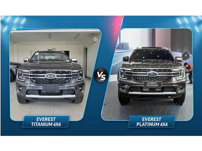 So Sánh Phiên Bản Ford Everest Platinum Và Titanium 4×4