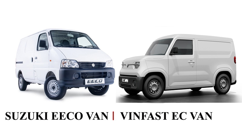 So sánh Suzuki Eeco Van và VinFast EC Van 