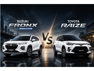 So sánh Suzuki Fronx Hybrid và Toyota Raize: Nên mua xe nào?