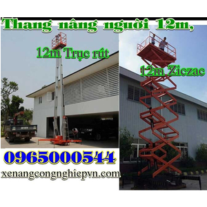 So sánh thang nâng người 12m giá rẻ có sẵn
