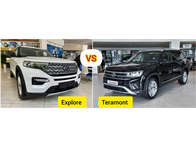 So sánh Volkswagen Teramont và Ford Explorer