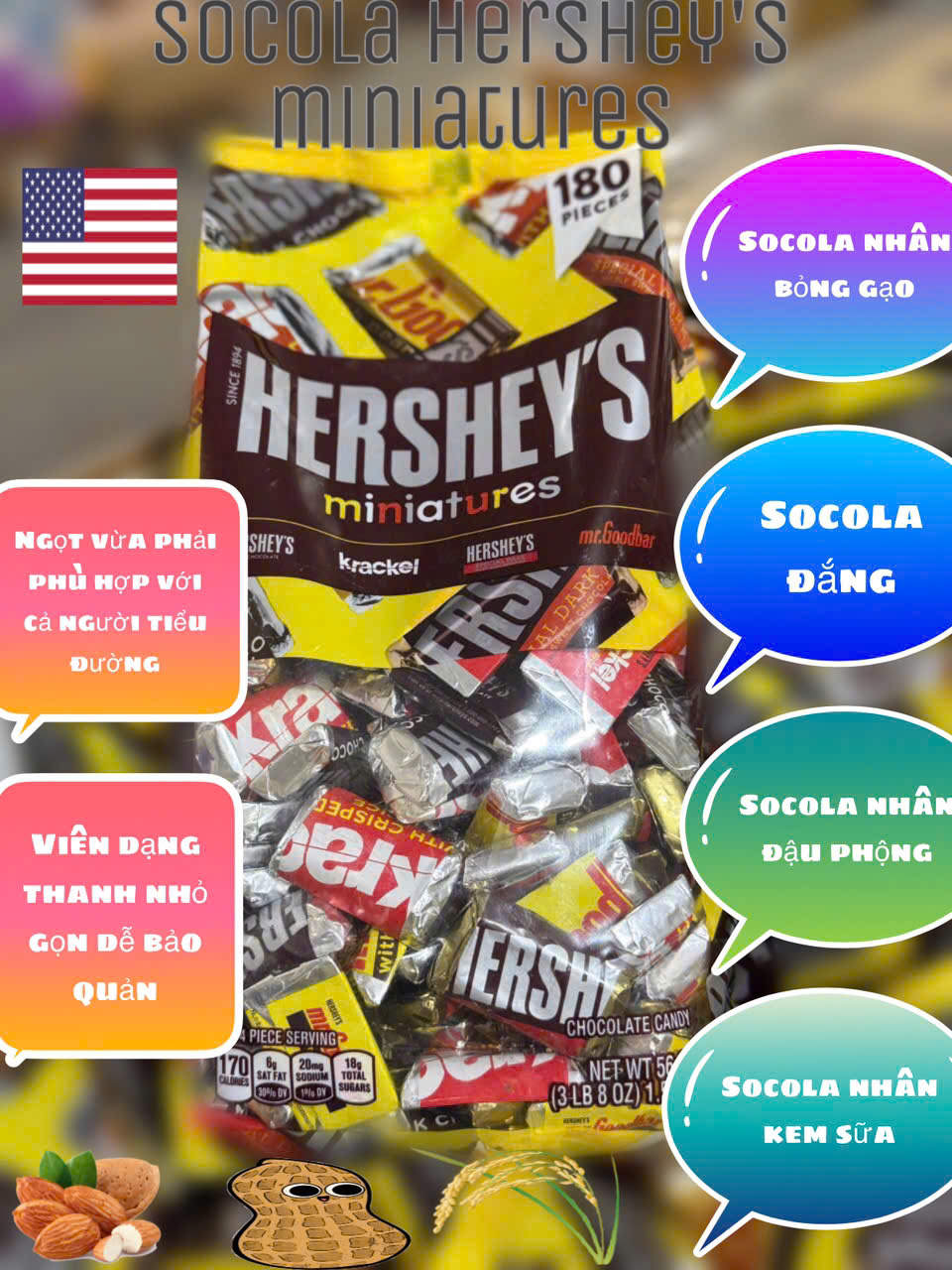 Socola Hershey Miniature