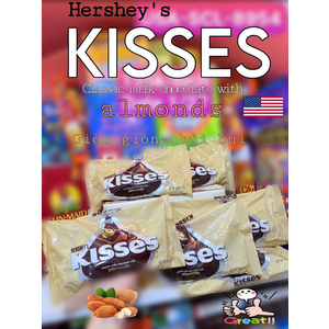 Socola hershey`s kisses Almond (mỹ)