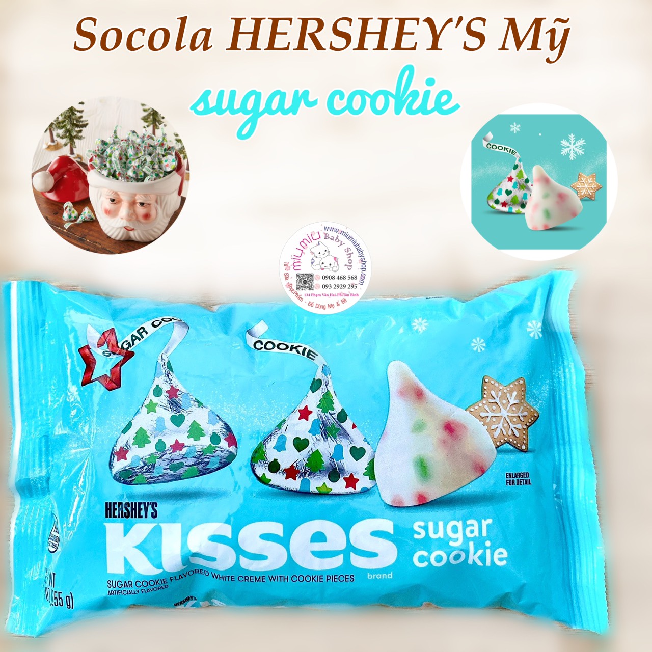 Socola Kisses cookie