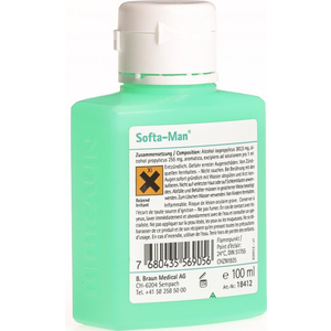 Dung dịch rửa tay nhanh Softa-Man 100 ml, 500 ml