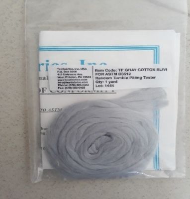 Sợi cotton xám Testfabrics, Testfabric - Gray Cotton Sliver