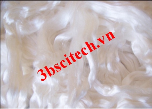 Sợi tơ lụa Silk dưới kính hiển vi