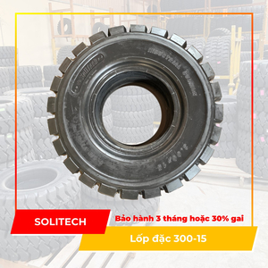 Lốp đặc xe nâng Solitech Thái Lan