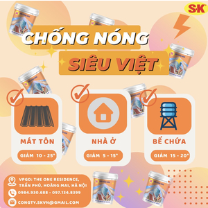 Sơn Chống Nóng Siêu Việt Thế Hệ Mới