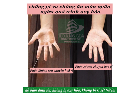 Sơn chuyển hoá rỉ sắt thép HG Rust Converter 500ml