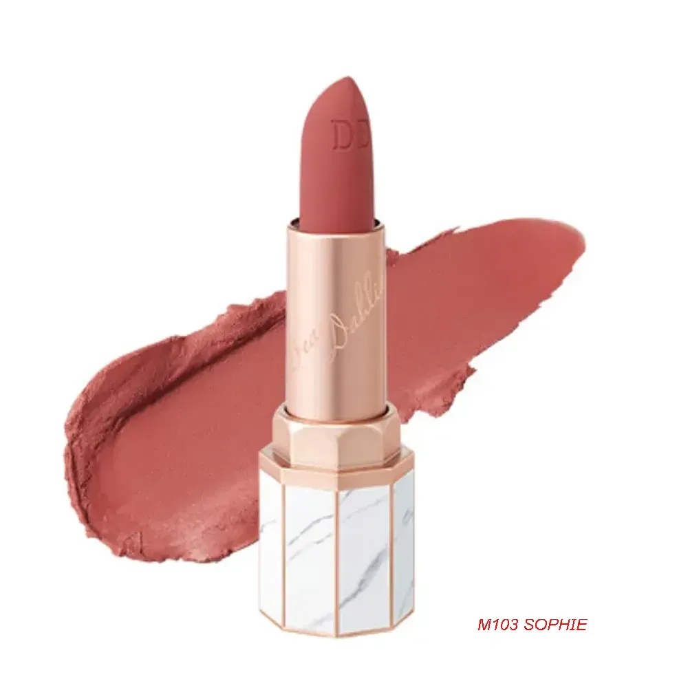 Son Thỏi Hiệu Ứng Lì Mịn Dear Dahlia Lip Paradise Effortless Matte Lipstick (3,2G)