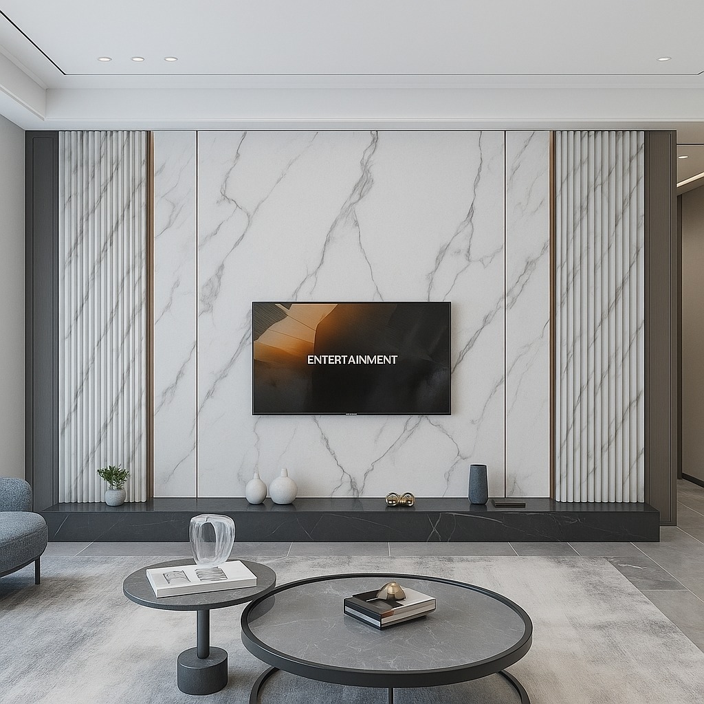 GRH-Tấm ốp tường lam sóng dương( lam sóng bán nguyệt)