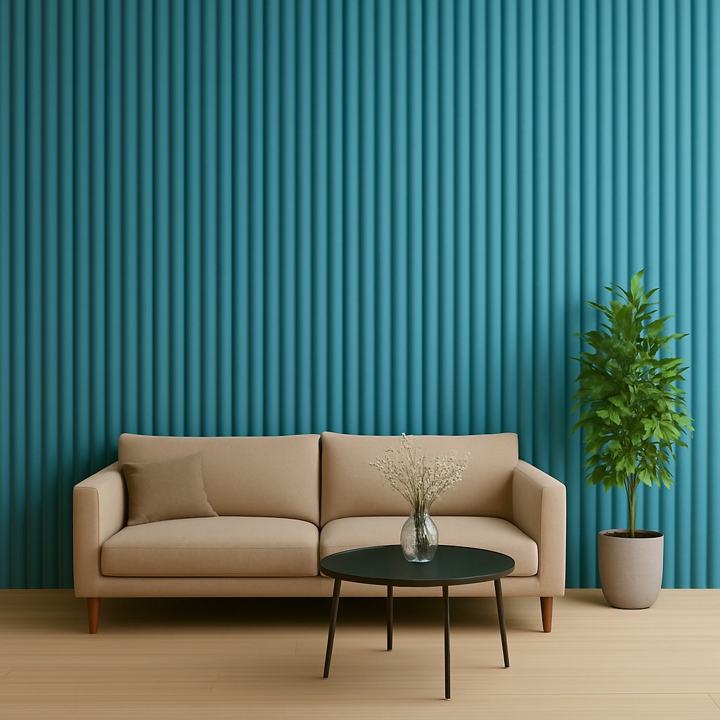 HTSD-Tấm ốp tường lam sóng dương( lam sóng bán nguyệt)