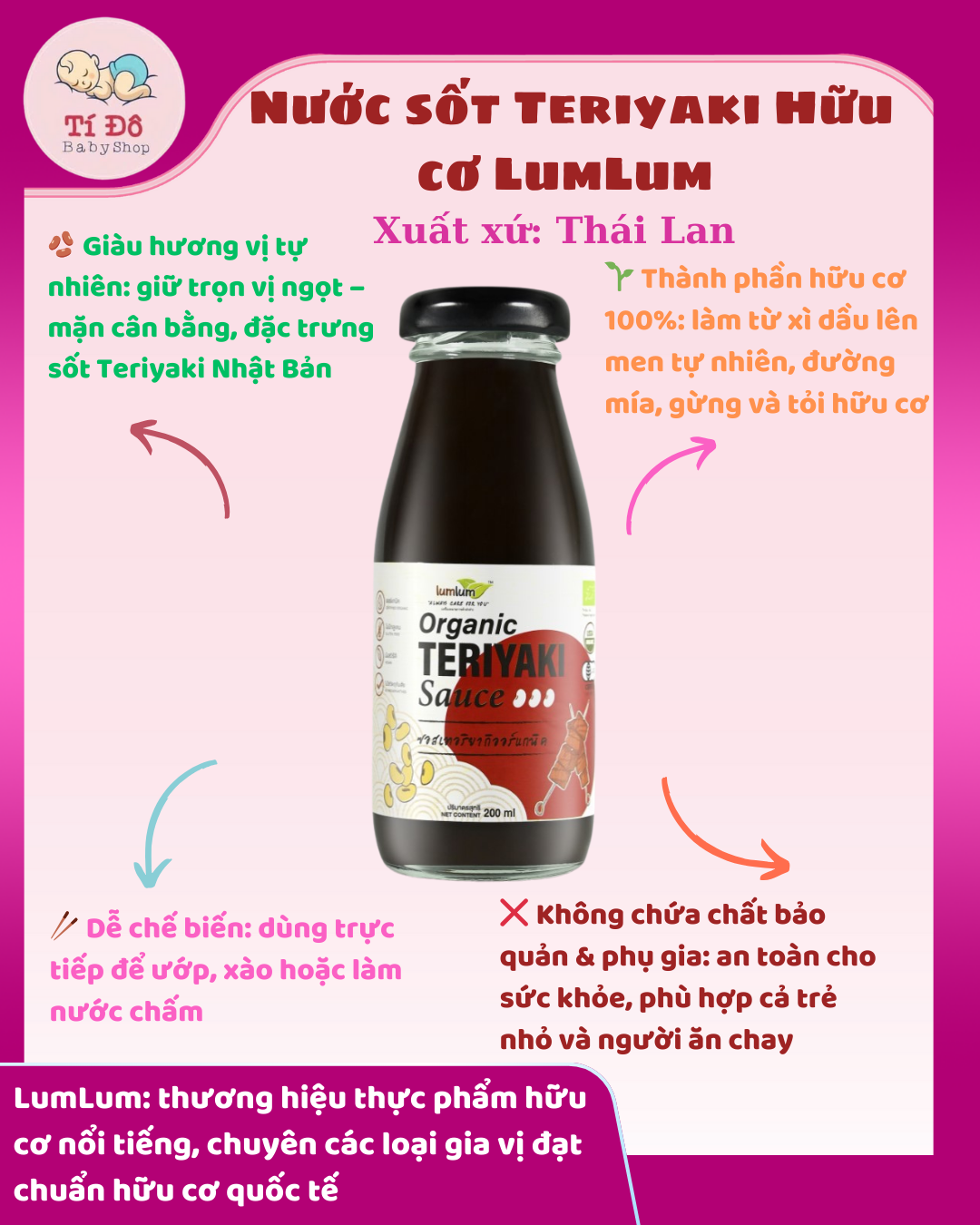 Sốt Teriyaki Lumlum