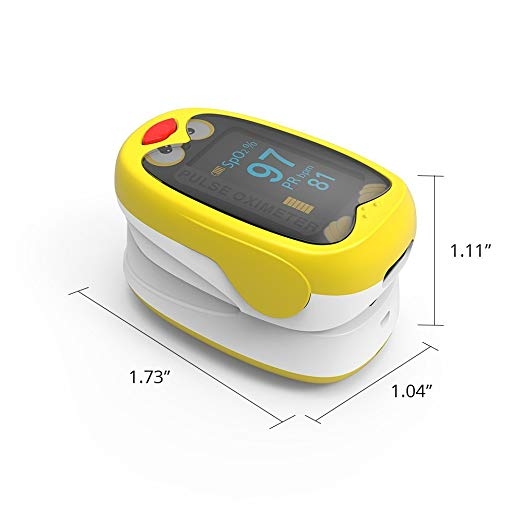 Máy đo nồng độ oxy bão hòa trong máu và nhịp xung K1 (SPO2 trẻ em)