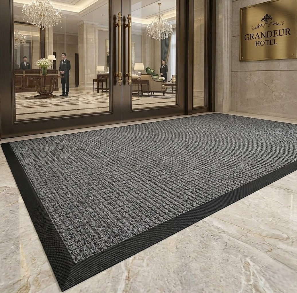 Thảm tấm chùi chân siêu sạch CAO CẤP STRIPED DOORMAT