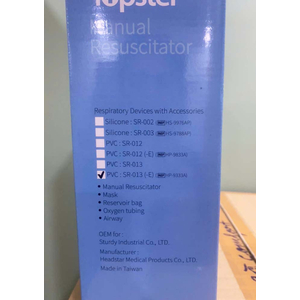 Bóp bóng giúp thở người lớn/trẻ em/sơ sinh PVC Topster