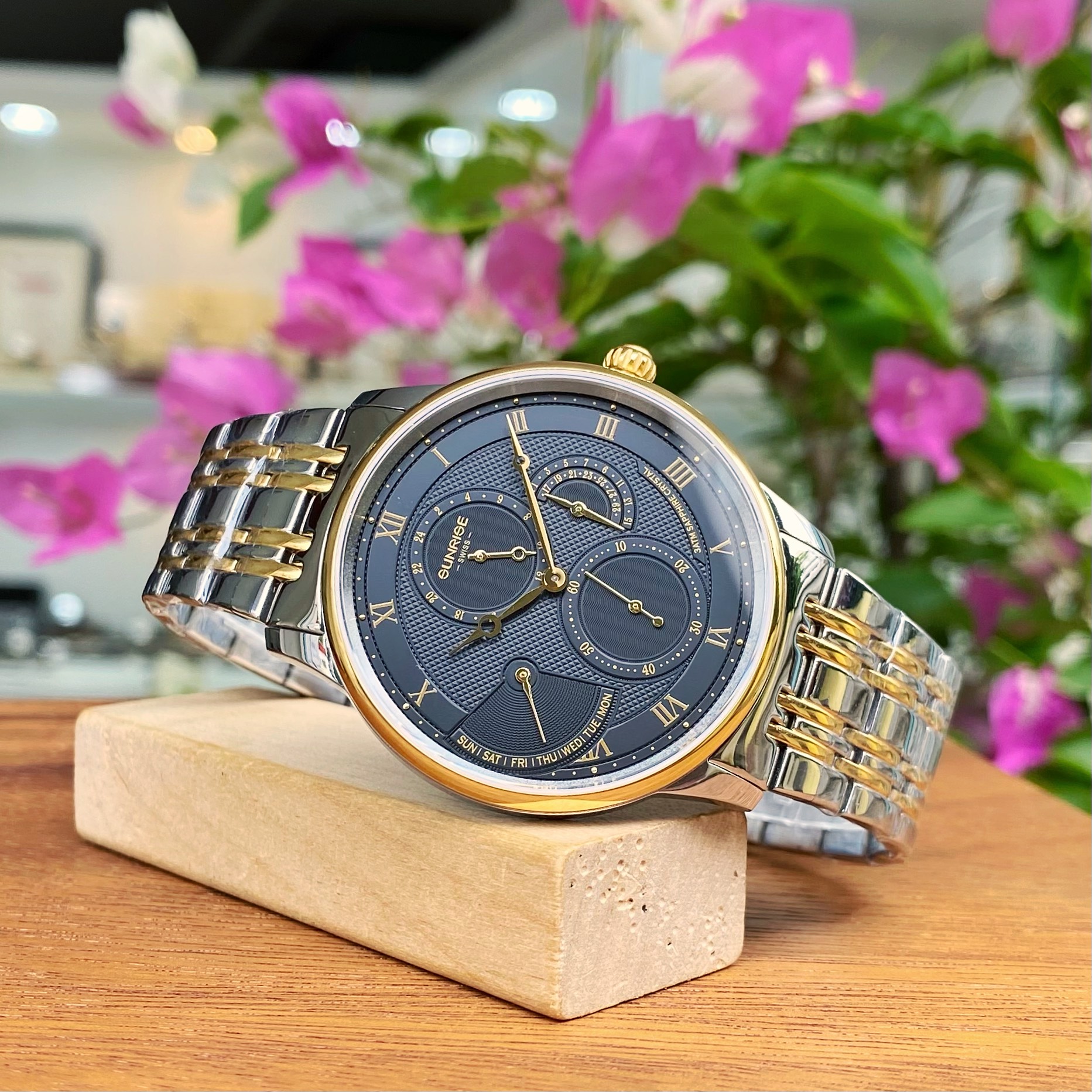 SUNRISE 1134SA | ĐỒNG HỒ NAM 6 KIM