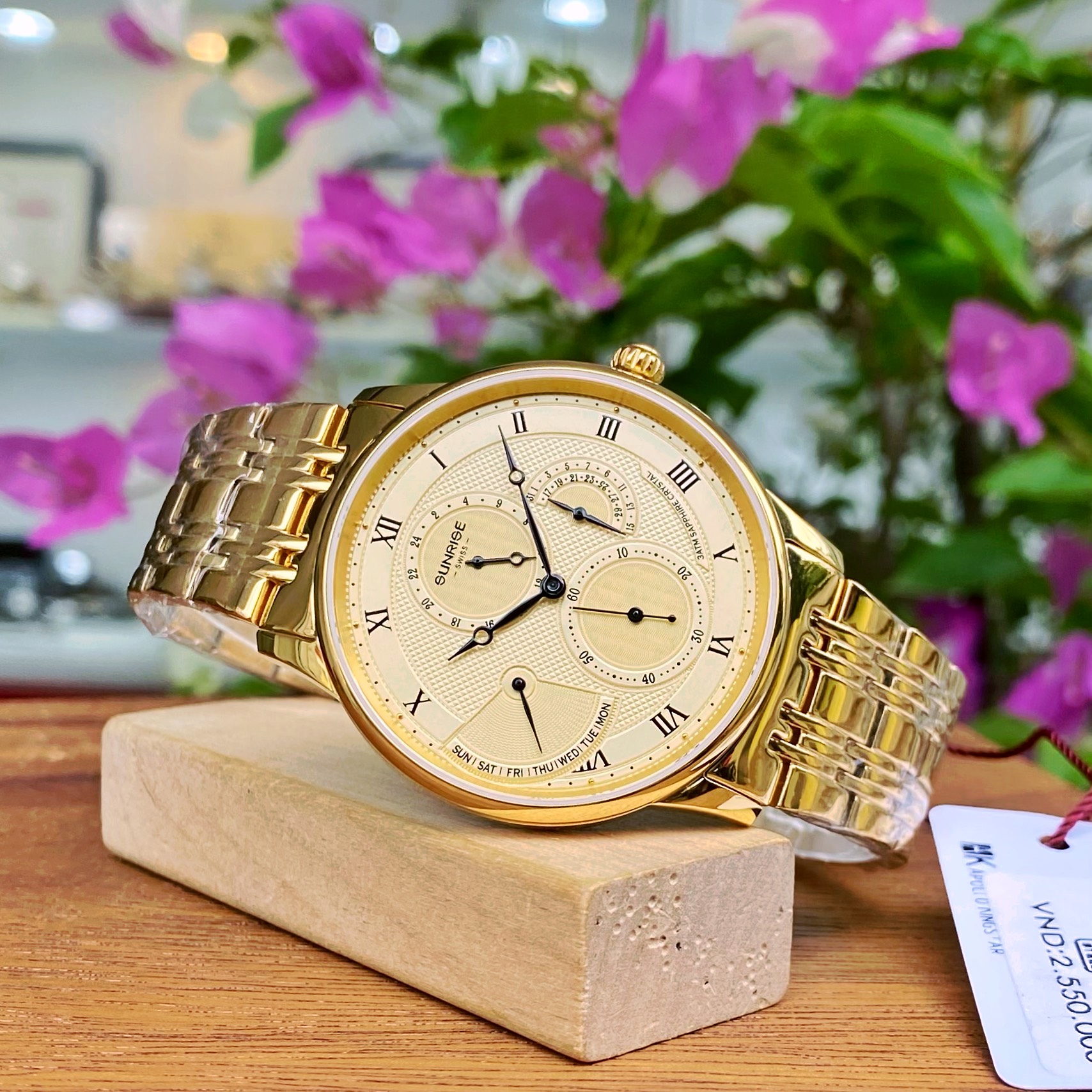 SUNRISE 1134SA | ĐỒNG HỒ NAM 6 KIM