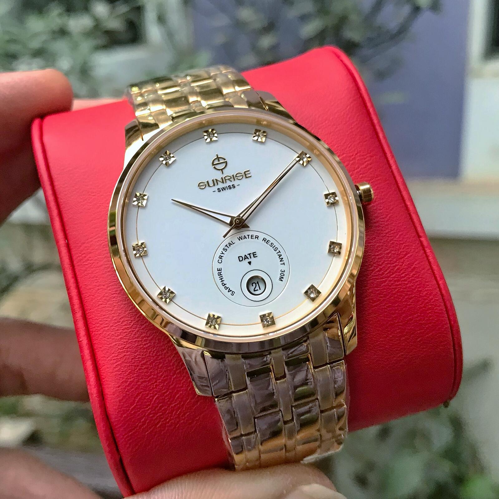 ĐỒNG HỒ SUNRISE SAPPHIRE 1138SA