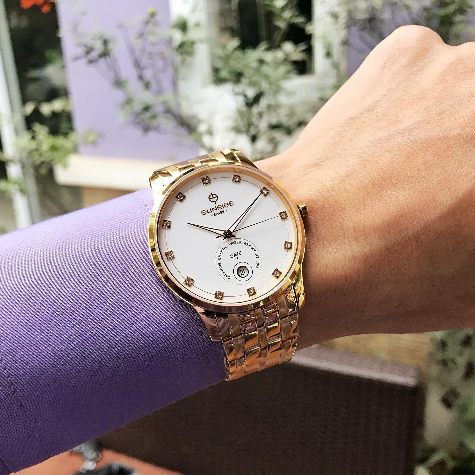ĐỒNG HỒ SUNRISE SAPPHIRE 1138SA