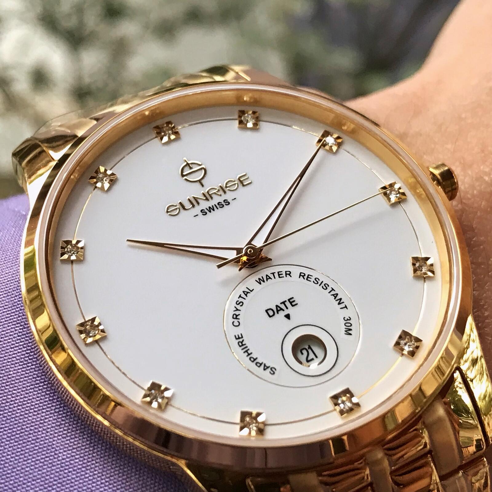 ĐỒNG HỒ SUNRISE SAPPHIRE 1138SA