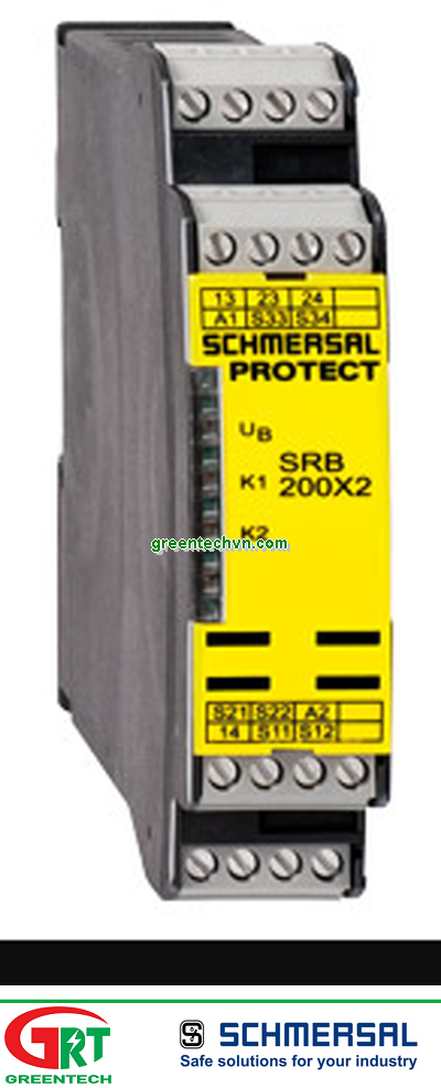 SRB-E-201ST | SRB-E-201LC | Schmersal | Safety relay | Rơ le an toàn | Schmersal Vietnam