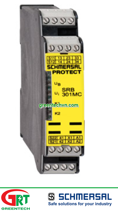 SRB301 MC24V | SRB-301 MC24V | SRB 301MC-24V | Schmersal | Rơ le an toàn | Schmersal Việt Nam