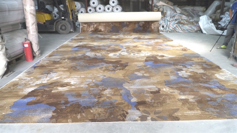 Thảm cuộn nylon hoạ tiết GM-ManilaSUNSET