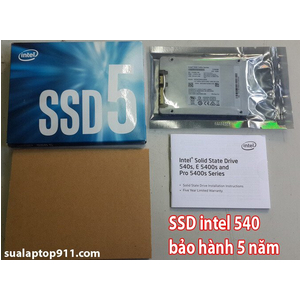 ổ cứng ssd 120gb Intel 540
