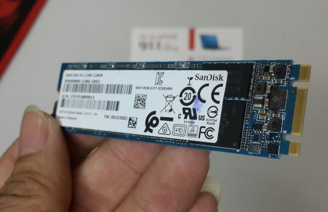 SSD M2 Sata 2280 128gb Sandisk