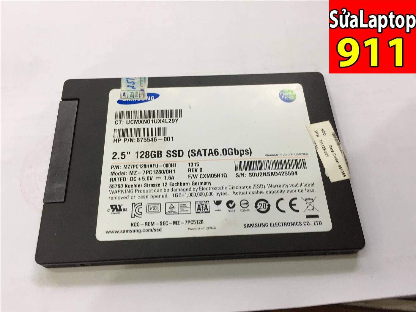 SSD SamSung cũ 128GB 2,5