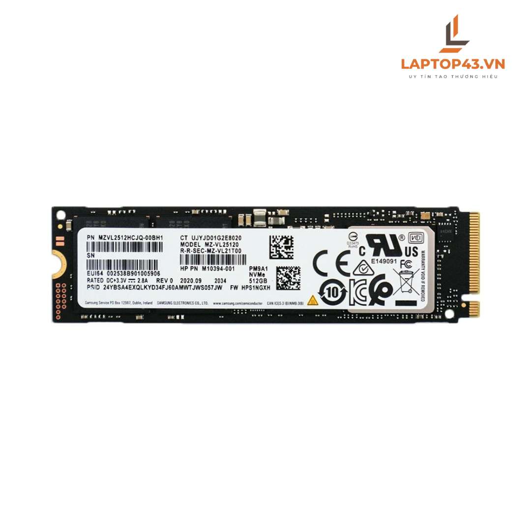 SSD Samsung NVMe PM9A1 M.2 PCIe Gen4 x4 512GB MZ-VL25120