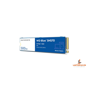 SSD Western Digital Blue SN570 PCIe Gen3 x4 NVMe M.2 500GB WDS500G3B0C