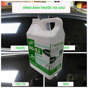 Dung dịch tẩy ố kính xe hơi HG X1 Hard Water Stain Remover for Car Glass 5000ML