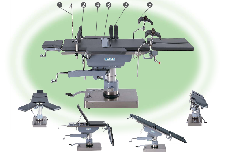 Bàn mổ đa năng thủy lực